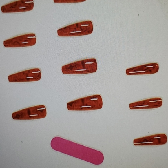 Press on Nail 24 pieces Floral False Nails New- - Picture 3 of 4